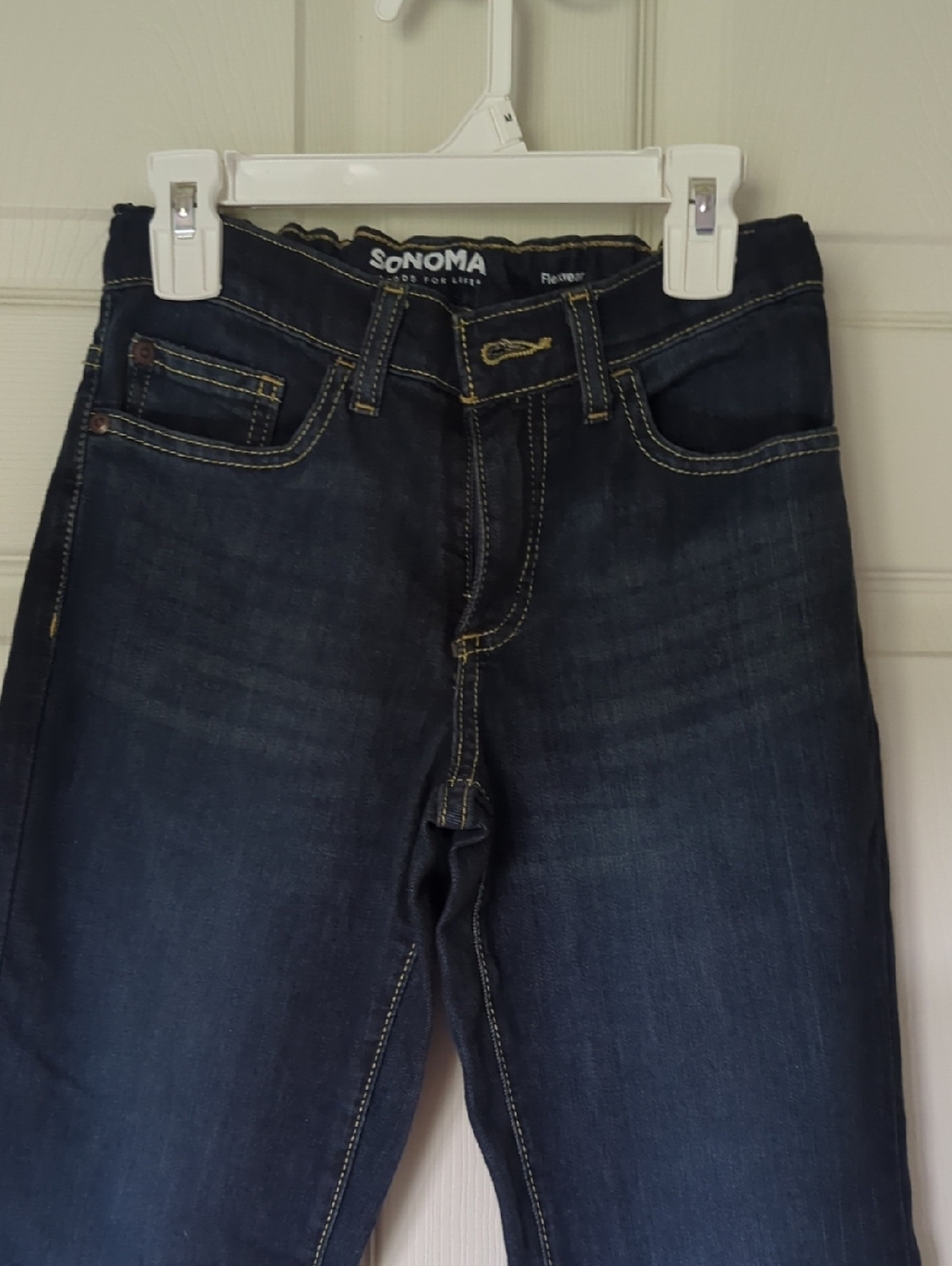 Sonoma Kids Dark Indigo Straight-Leg Jeans